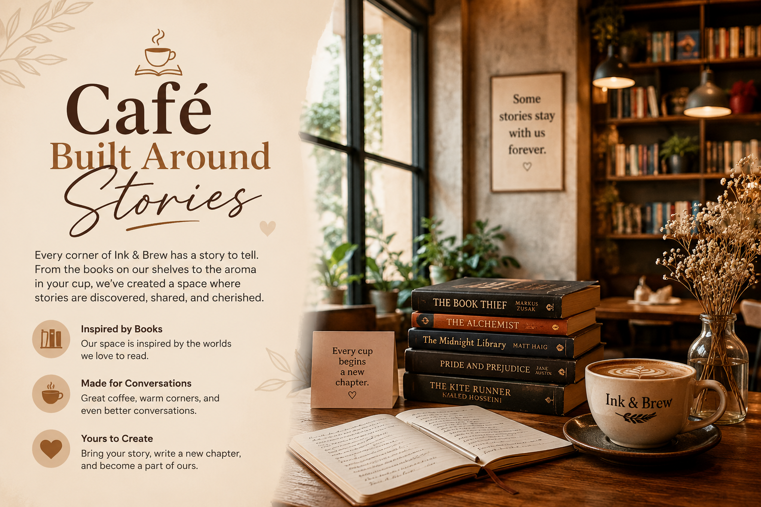 Café around stories